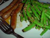 Garlicky Green Beans