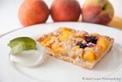 
German Peach Kuchen