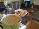 German Gruenkern Soup