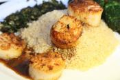 Gingered Scallops