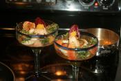 Grapefruit-crab Cocktail