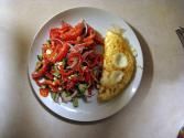 Greek Salad Omelette