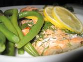 Prawn And Green Bean Salad With Dill Sauce