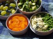 
Green Pea-onion Salad