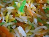 Green And Yellow Rice