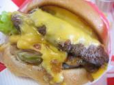 Grilled Burgers With Cheese Sauce