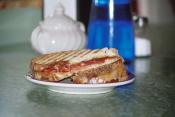 Grilled Cheese Tomato And Prosciutto Sandwiches