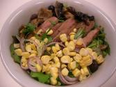 Grilled Steak Mushroom And Tomato Salad