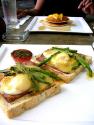 Ham Asparagus Hollandaise