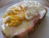 Ham And Poached Egg