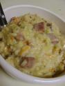 Cauliflower-ham Scallop