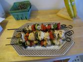 Herb Marinated Chicken Kabobs