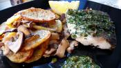 Broccoli With Herbed Mushrooms