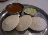 Idli Sambar With Chutney