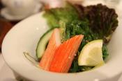 Japanese Cucumber And Ham Salad
