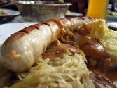 Sausage 'n Kraut Biscuit Turnovers