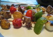 Ground Lamb Kabobs
