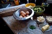 Leek And Mushroom Frittata