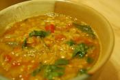 Lentil And Spinach  Soup