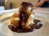 Light Chocolate Cream Puffs