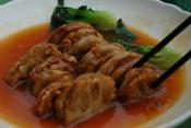 Deep Fried Stuffed Lotus Root