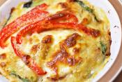 Vegetarian Macaroni Au Gratin