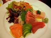 Marinated Salmon Sashimi
