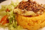 Mashed Sweet Potatoes And Applesauce 