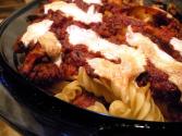 Sherried Meatball Casserole