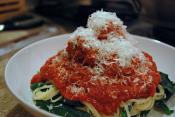 Oriental Meatball Dinner
