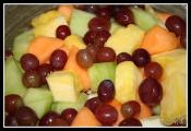Melon And Grapes