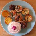 Mini Pecan Ice Cream Pies