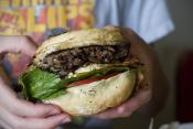Mushroom Bacon Burgers