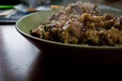 Mushroom And Chicken Risotto