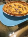 Mushroom Crust Quiche