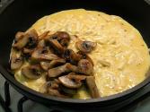 Mushroom And Alfalfa Omelette