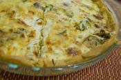 Low-fat Mushroom Quiche
