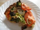 Mushroom And Tomato Pie