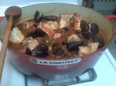 Mussels In A Light Italian Sauce