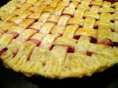 No Roll Blueberry Pie