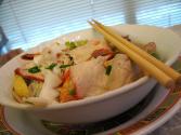 Noodles With Crab Meat, Shrimp And Pork