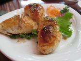 
Chocolate-nut Puffs