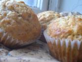 Lemon Oat Blueberry Muffins