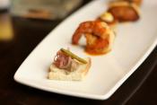 Egg And Olive Canapes