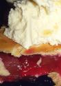 One Crust Rhubarb Pie