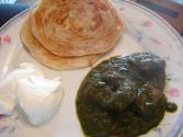 Palak Cheese Paratha
