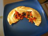 Parmesan Pita Toasts