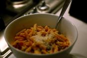 Pasta With Tomatoes Mozzarella And Basil