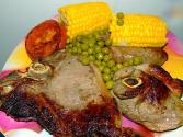 Minted Courgettes With Peas And Corn