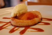 Peaches & Cream Tart